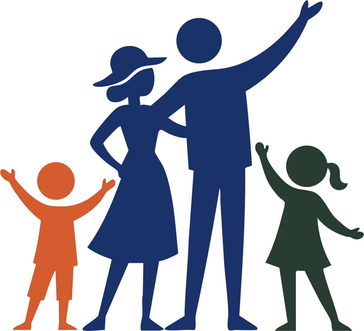 A family at Mornington Village Medical Centre